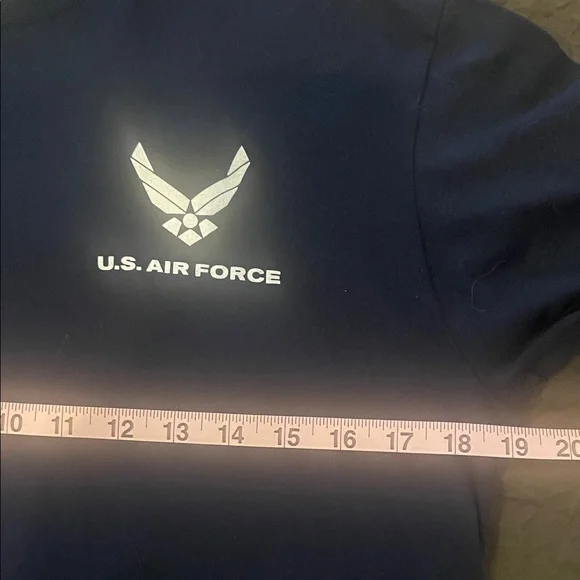U.S. Air Force Men's Navy Blue T-Shirt - Picture 5 of 6